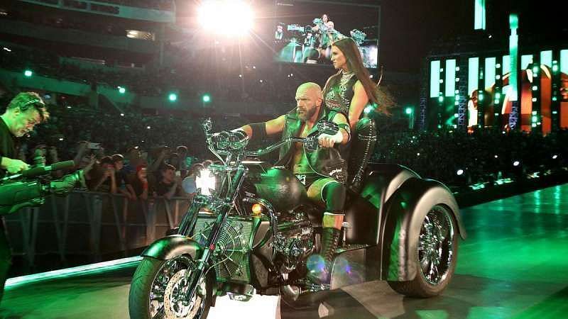 Triple H's entrance for WrestleMania 33